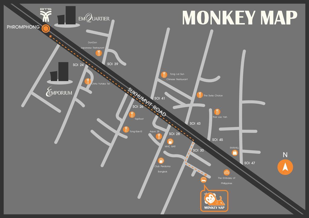 Monkeynap Hostel Bangkok Eksteriør bilde